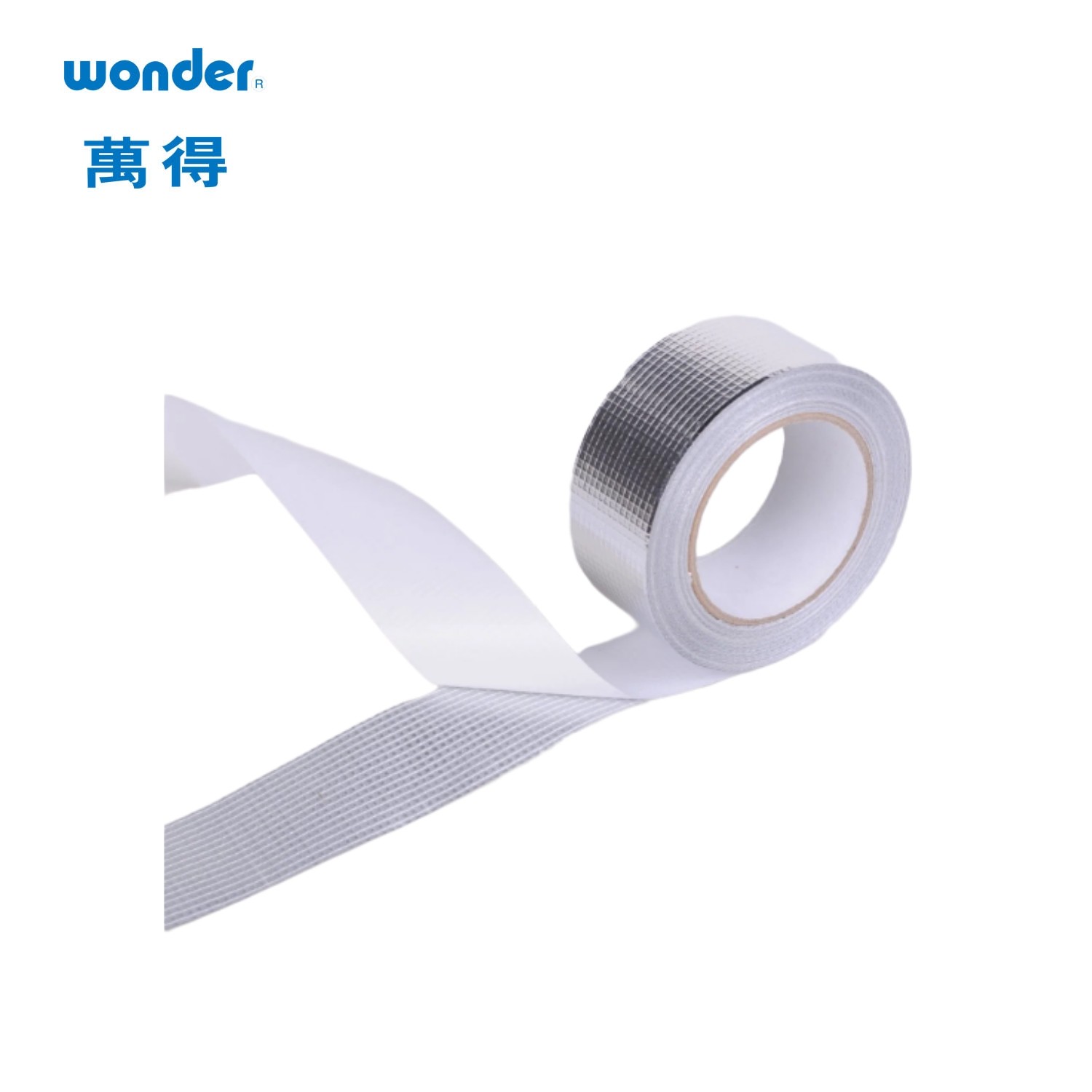 China Matte Silver Aluminum Foil Tape Single Sided Waterproof High Temperature Proof on sale