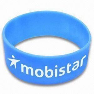  Wide-size Painted Silicone Bracelet, Suitable for Adults, Measures 202 x 25 x 2mm Manufactures