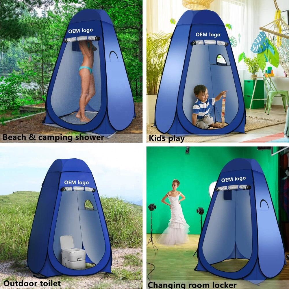  Beach Pop Up Privacy Sturdy Toilet Tent , Privacy Beach Tent Manufactures