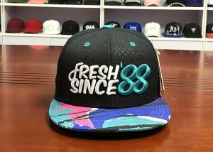  Customize Debossed Snapback Hats And Caps Mens 3D Embroidered With String Manufactures