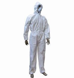  Level A Class A White Chemical Ppe Protective Suit Manufactures