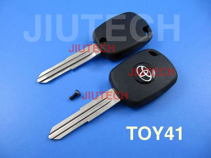  toyota 4D duplicable car key with chip shell toy41 Manufactures
