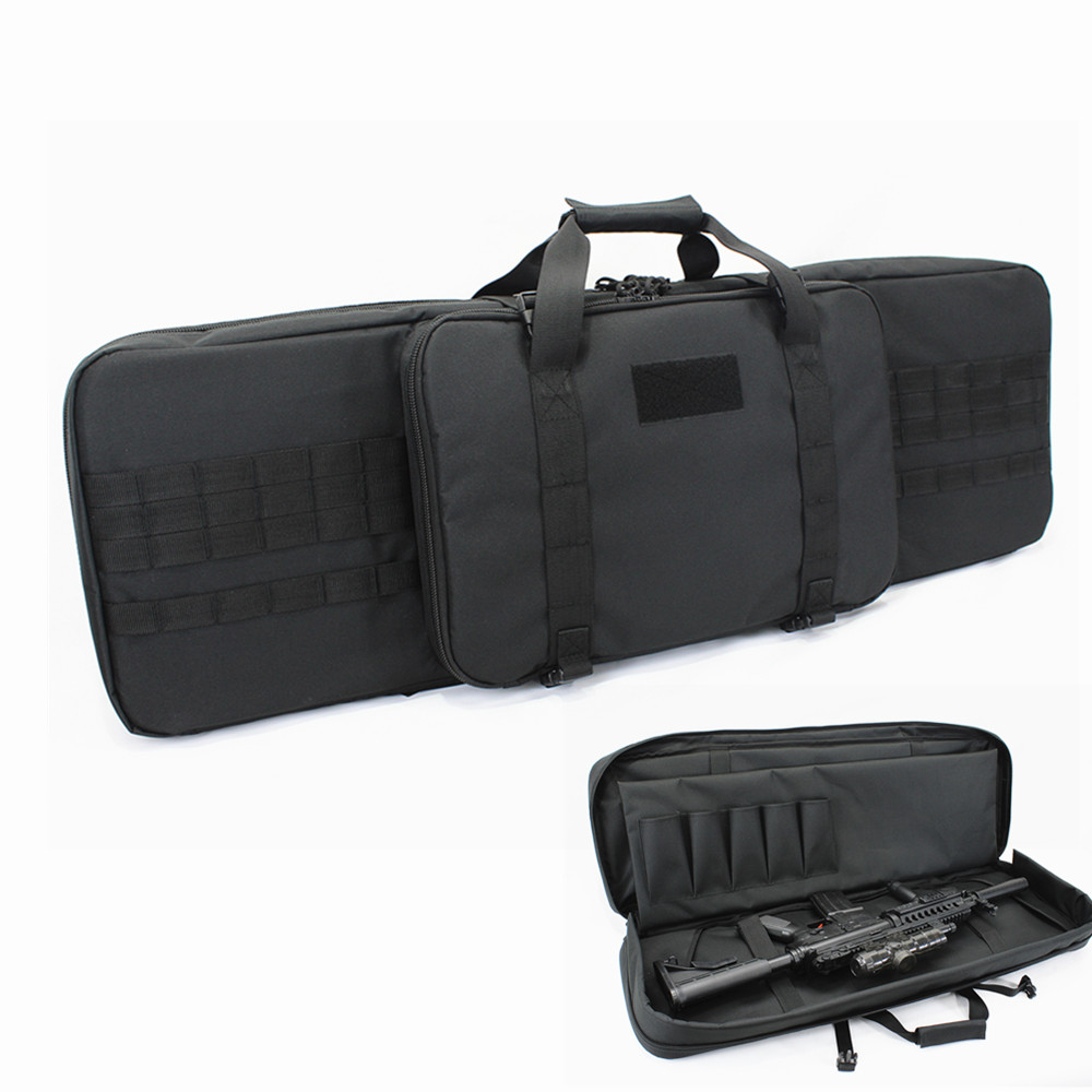 China 36inch Tactical Gun Case Black Padded Weapons Case For Outdoor Shooting on sale