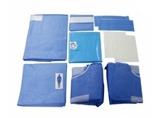 split drape pack for hospital surgery