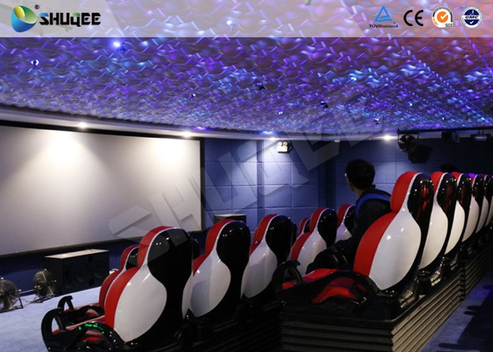  30 People Motion Chairs XD Theatre With Cinema Simulator System / Special Effect Manufactures