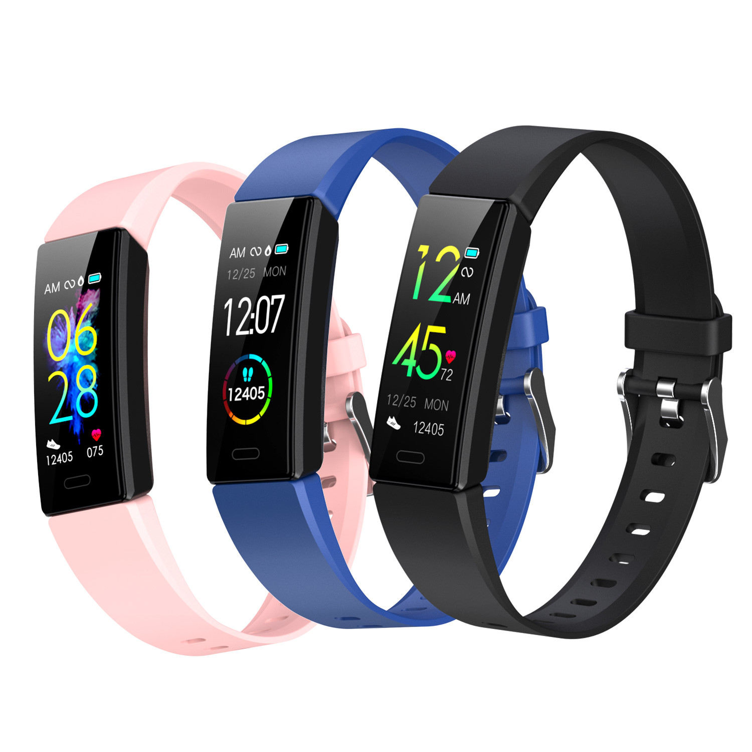  Multiple Sports Mode 160x80 Smart Bluetooth Wristband Manufactures