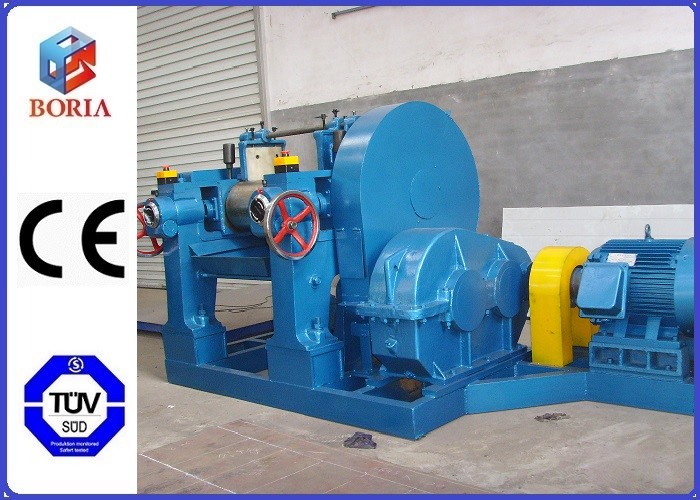  Manual Type Rubber Mixing Equipment , Intermix Rubber Mixer With ZQ Reducer Manufactures