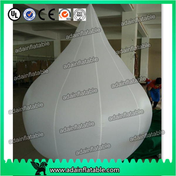  2m Customized Event Inflatable Balloon White Waterdrop Manufactures