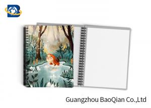  Pretty Girl Design 3D Lenticular Notebook PET / PP / PVC Cover Material Manufactures