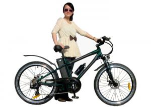 China Girls Racing MTB Foldable Electric Bicycle , High Speed Mountain e-Bike 26 PAS System on sale