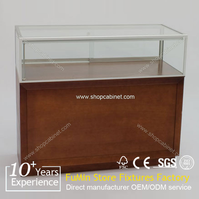 Quality 2015 NEW design glass display cabinet/jewelry display cabinets for sale for sale