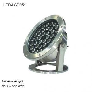  adjustable 36 Watts High power outdoor IP68 LED Underwater lighting Manufactures