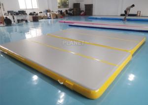  Double Triple Stitching 4x2x0.2m Inflatable Air Tumble Track Manufactures