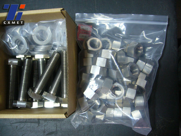 price for titanium bolts and nuts m16 Gr1 pure Titanium