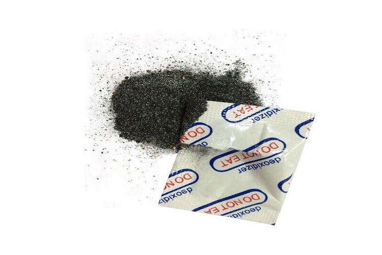  10cc-3000cc Oxygen Absorber Packets / Deoxidizer 99% Iron Material Manufactures