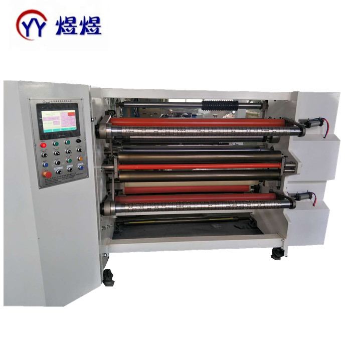  PET PVC Plastic Film 150M/Min Duplex Slitter Rewinder Machine Manufactures