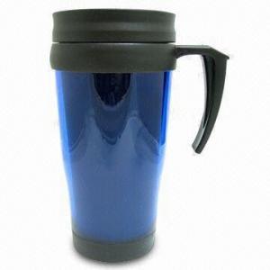  Plastic Mug with Double Wall, Available in 16oz Size Manufactures