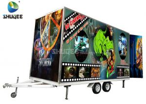  Movable 7D Movie Theater Trailer Manufactures