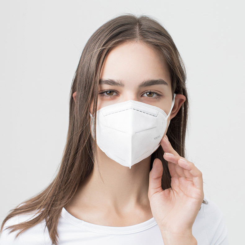  Breathable KN95 Medical Mask Disposable Folding FFP2 Mask For Public Occasions Manufactures