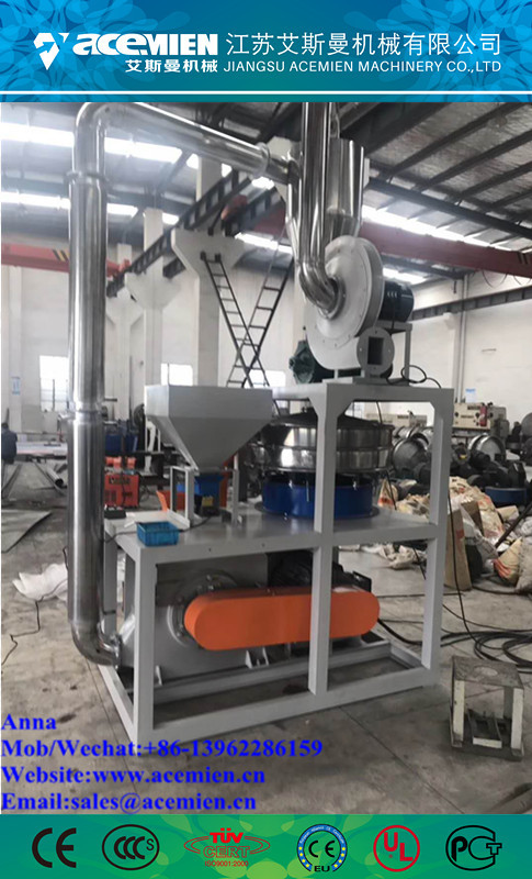  PVC Pulverizer mill machine/hdpe regrind / pvc regrind / pvc scrap regrind machine with factory price Manufactures