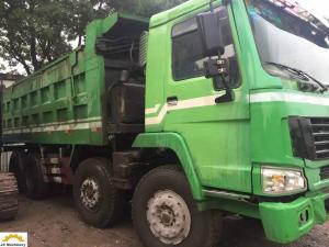 China Left Hand Drive Used Diesel Dump Trucks , 2012 Year Used Heavy Duty Dump Trucks on sale