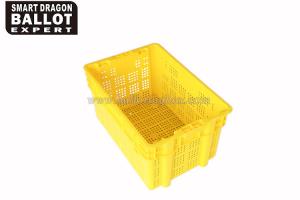 Multi - Purpose Rectangle Plastic Storage Box For Fruits And Vegetables Transportation Moving