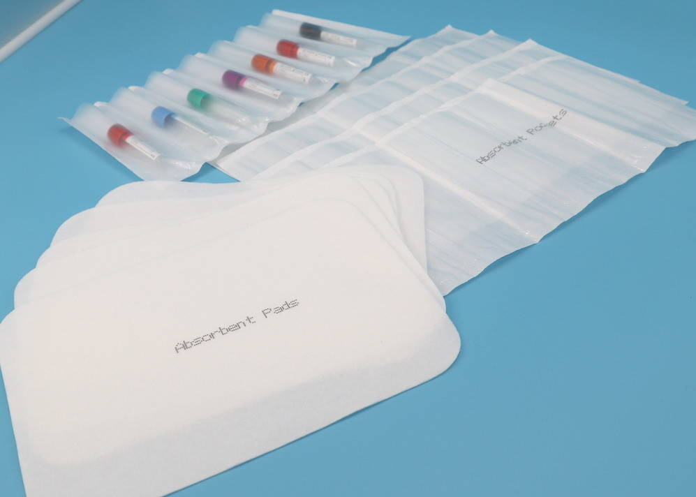  50ml Biodegradable Sample Absorbent Pocket For Laboratory Manufactures