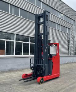 China 1.5Ton Seated Electric Reach Truck High Performance Mast Forklift Truck With 8000mm Lift Height on sale
