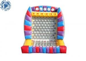  0.55mm Plato PVC Tarpaulin Inflatable Carvinal Game Rental / Giant Inflatable Plinko Prize Game Manufactures