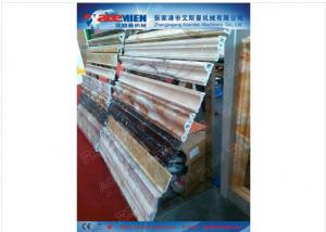  PVC artificial marble profile making machine extrusion machine Marble profile Production Line Manufactures