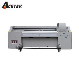 Industrial Piezoelectric Inkjet UV Led Flatbed Printer 6 Feet 1.8m Manufactures