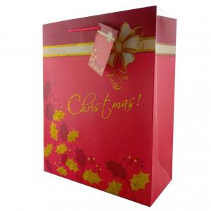  Paper Bags Christmas Gift Bags Luxury Paper Gift Bags for holidays Manufactures