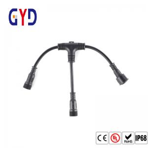  3 Way T Type Splitter Watertight Cable Connector Plastic Electrical Wire Connectors Manufactures