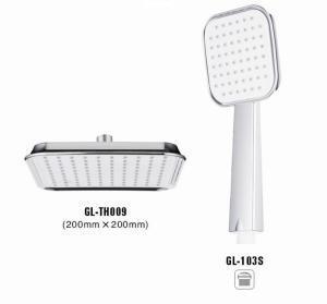  Square Hand Shower /Head Shower /Head Combination (GL-TH009+GL-103S) Manufactures
