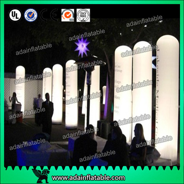  3M Advertising Event Decoration Inflatable Entrance,Lighting Inflatable Pillar Column Manufactures