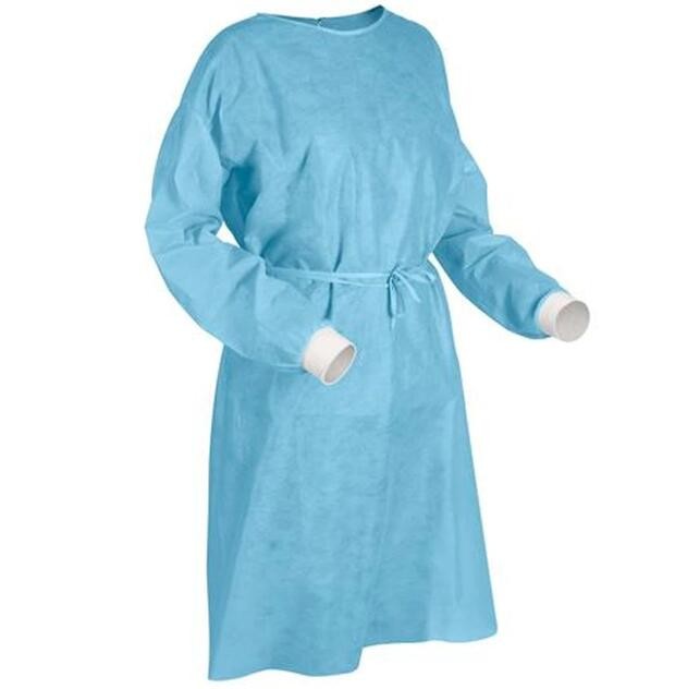  Custom Hospital Medical Isolation Ppe Disposable Gown For Sale Manufactures
