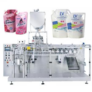 China Liquid Detergent Filling Machine Laundry Detergent Spout Pouches Packaging Machine on sale