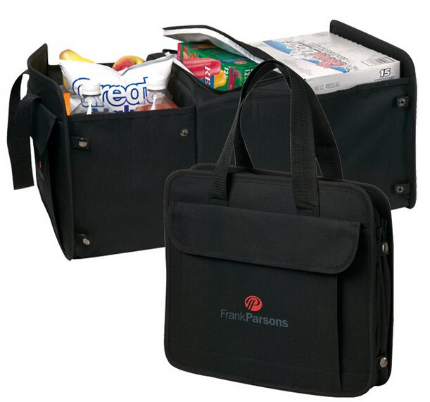  Custom Printed Promotional Item: 30 Can Cooler/Trunk Organizer Manufactures