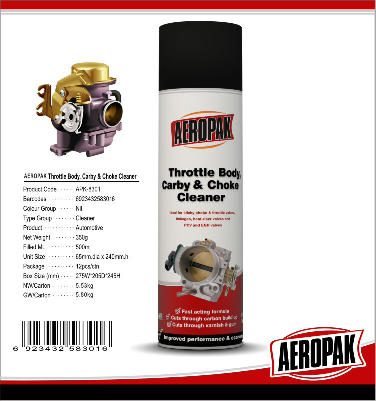  Efficient carburetor cleaner oil carby and choke spray cleaner Manufactures
