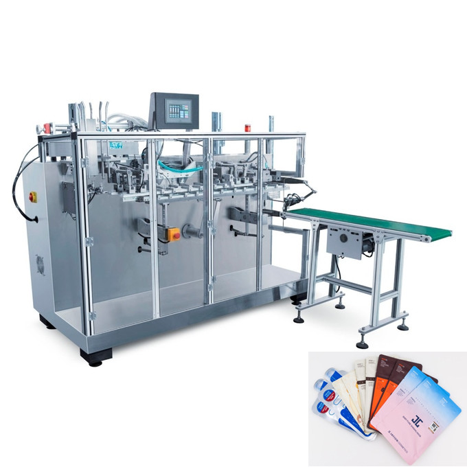 China Semi Automatic Mask Pack Machine Nonwoven Giving Bag Style Eco - Friendly on sale