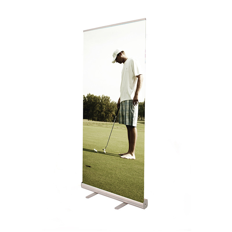  Easy Carry Retractable Trade Show Banners , Stable Retractable Pop Up Banner Manufactures