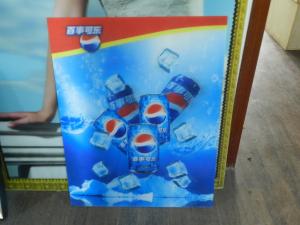  OK3D Lenticular 3d printing high quality depth 3D effect Lenticular beer billboard-3D Lenticular poster advertising Manufactures
