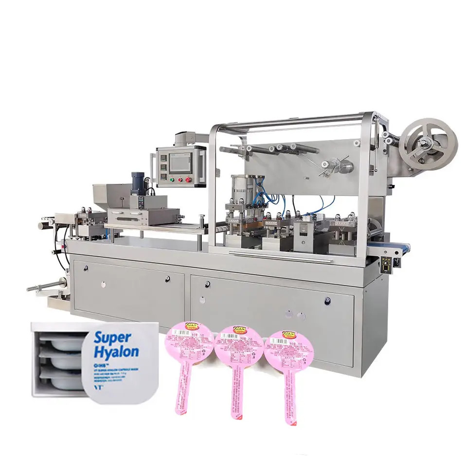 China Automatic Blister Packing Machine Tablet Capsule Package Confectionaries 1.5Kw on sale