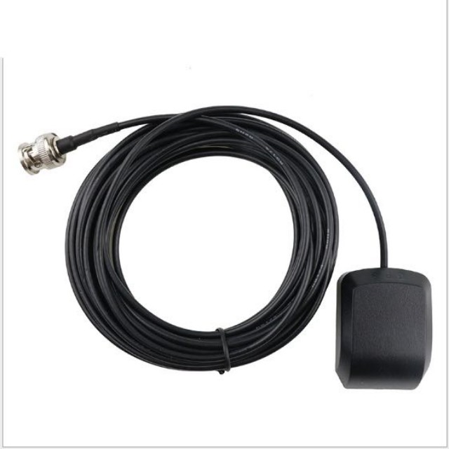 China BNC SMA Straight Male Connector 5M GPS GLONASS Antenna Magnetic Mounting on sale