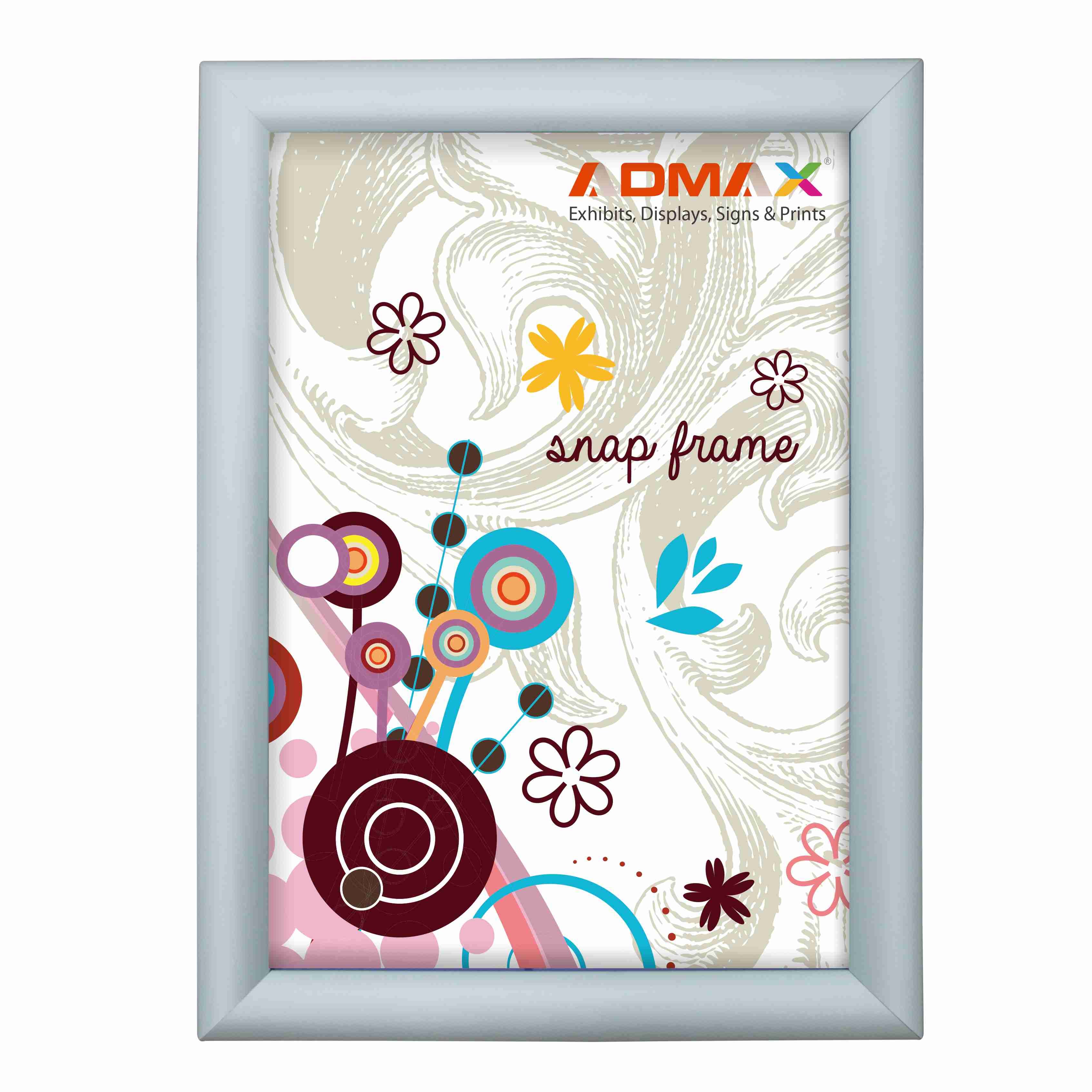  A1 Snap Display Frames , Indoor Advertising Changeable Poster Frames Manufactures