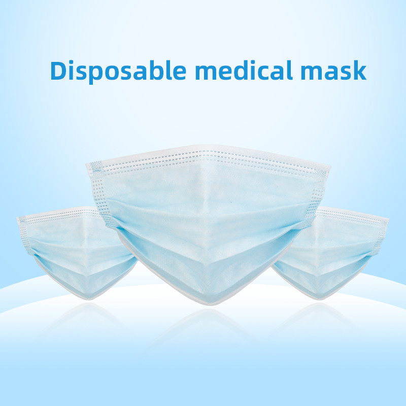  Custom Disposable Medical Mask PP Outer Layer Non Woven Medical Mask Manufactures