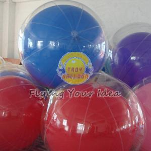  Transparent Inflatable Advertising Inflatable Helium Balloon for Entertainment events Manufactures