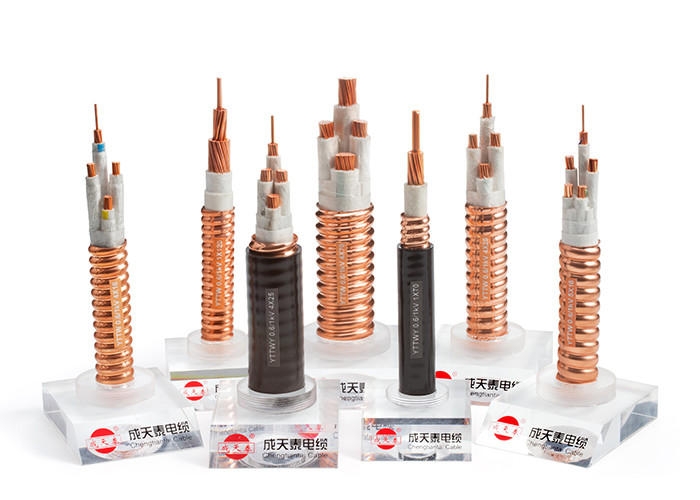 China Mica Tape Insulation Metallic Sheathed Cable Flame Retardant on sale