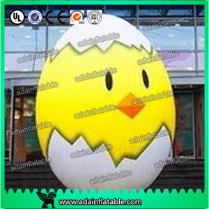  2m Inflatable Chicken Cartoon Advertising Giant Egg Inflatable For Event Manufactures