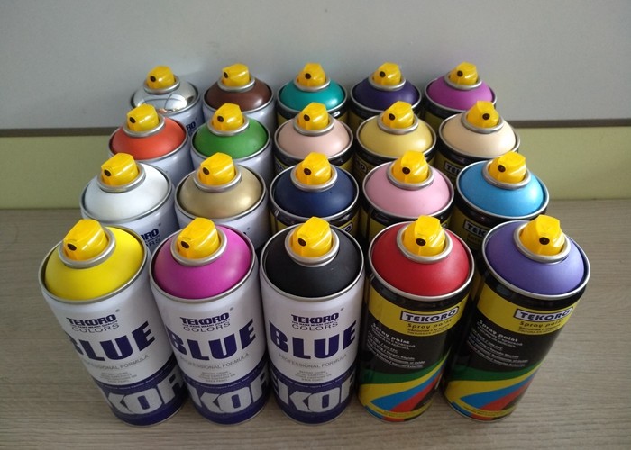  Fading Resistant Graffiti Matte Spray Graffiti Spray Paint 2000 Customized Colors Optional Manufactures